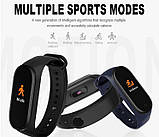 Фітнес браслет Smart Band M7 , розумні смарт годинник, ПУЛЬС, ТИСК, фото 5