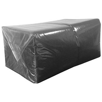 Серветка чорна їдальня 24см 1-шарова 300 шт. Professional