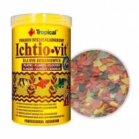 Tropical ICHTIO-VIT хлопьевидный корм для всеядных видов рыб, 12г