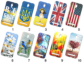 Силіконовий чохол з малюнком для Asus Zenfone C