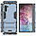 Чохол Hybrid case для Samsung Galaxy Note 10 (N970) бампер з підставкою темно-синій, фото 3