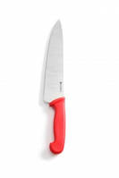 Нож HACCP поварской, красный, 240 мм