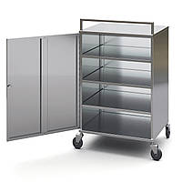 Візок сервірувальний закритий для кейтерінгу і брудного посуду