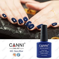 Гель-лак CANNI 021 напівсно-синій, 7,3 ml