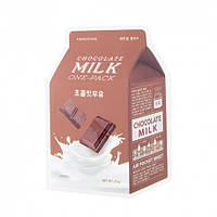 A'pieu Milk One Pack Молочная тканевая маска Маска с экстрактом Какао (Chocolate)