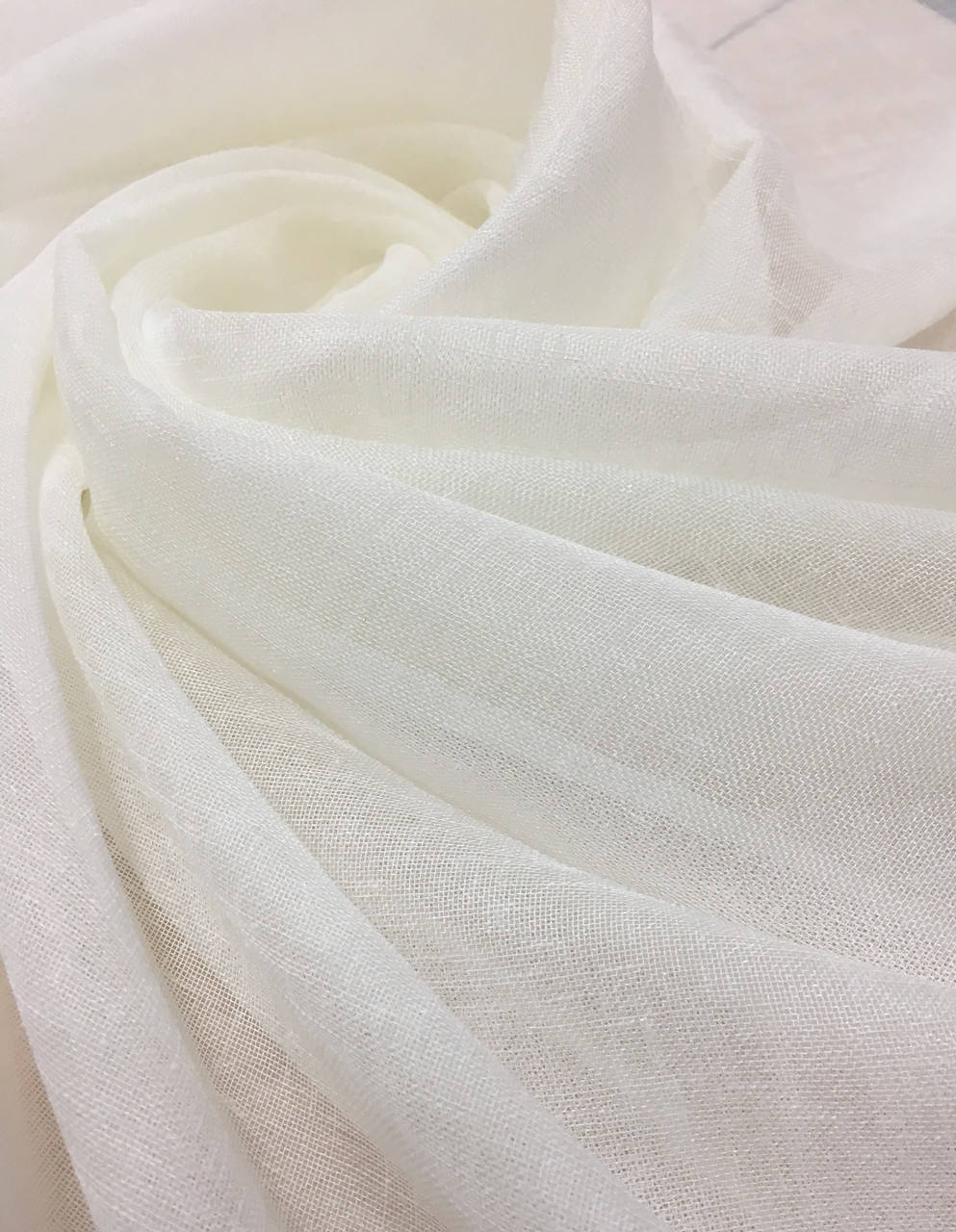 Тюль Льон "Оксфорд" Молочний