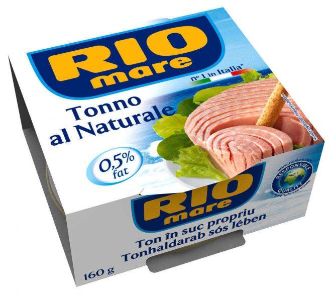 Тунець Rio Mare Natural 2 шт 160 г, фото 1
