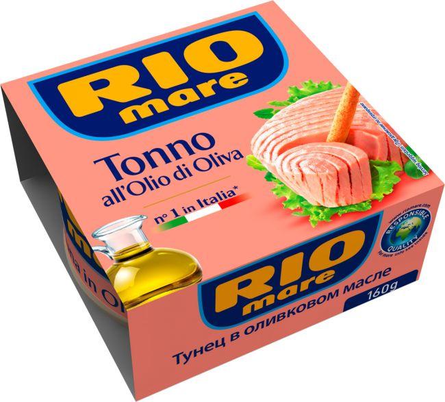 Тунець Rio Mare Olio di Oliva шт 160 г, фото 1