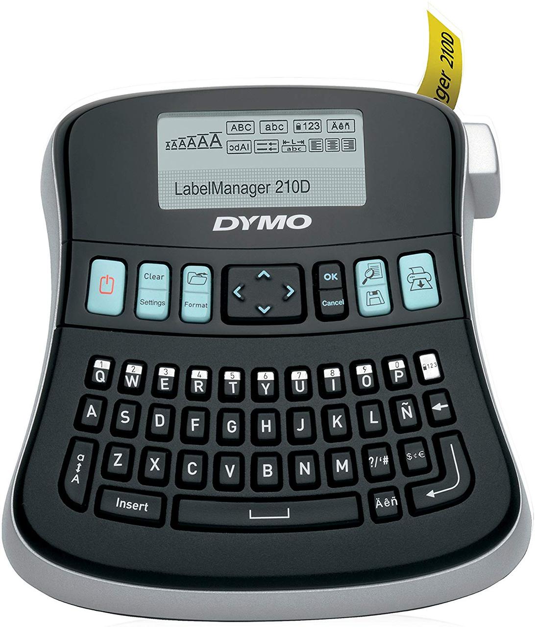 Електронний стрічковий принтер етикеток Label Manager 210D DYMO (латиниця), фото 1