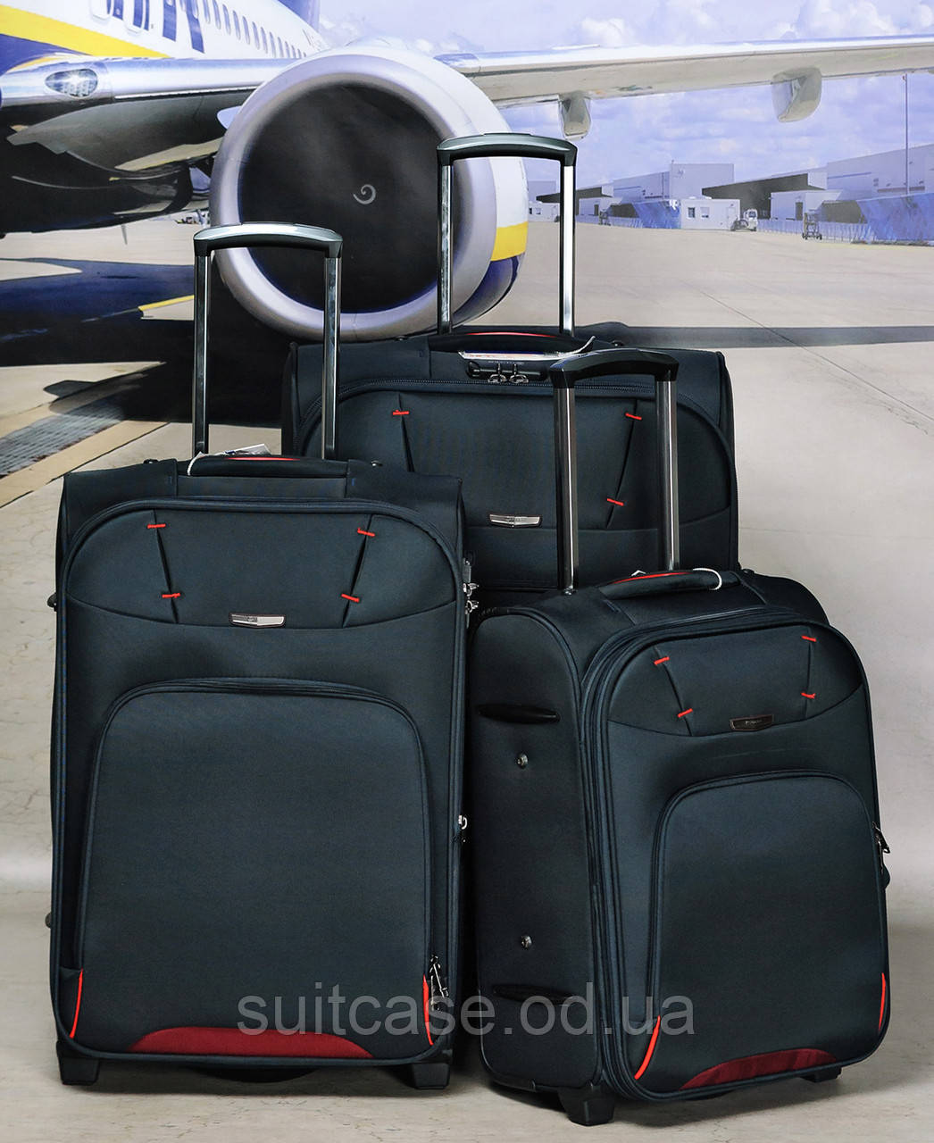 Сверхпрочные чемоданы Premium class Ousen ! BLUE , Одесса 3-х шт,комплект - фото 3 - id-p286683074