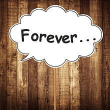 Табличка "Forever" | (46) Розмір 30х20 см
