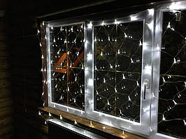 Гірлянда сітка 2х2 м для приміщення білий колір 200 LED