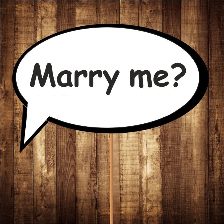 Табличка "Marry me" ⁇ Розмір 30х20 см