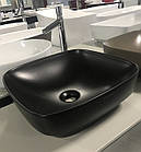 Чорна матова раковина у ванну 600x380x140 Catalano Green Lux 160AGRLXNS, фото 7