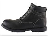 Шкіряні чоловічі чорні чоботи LIVERGY® Німеччина натуральна шкіра, розмір 41, фото 2