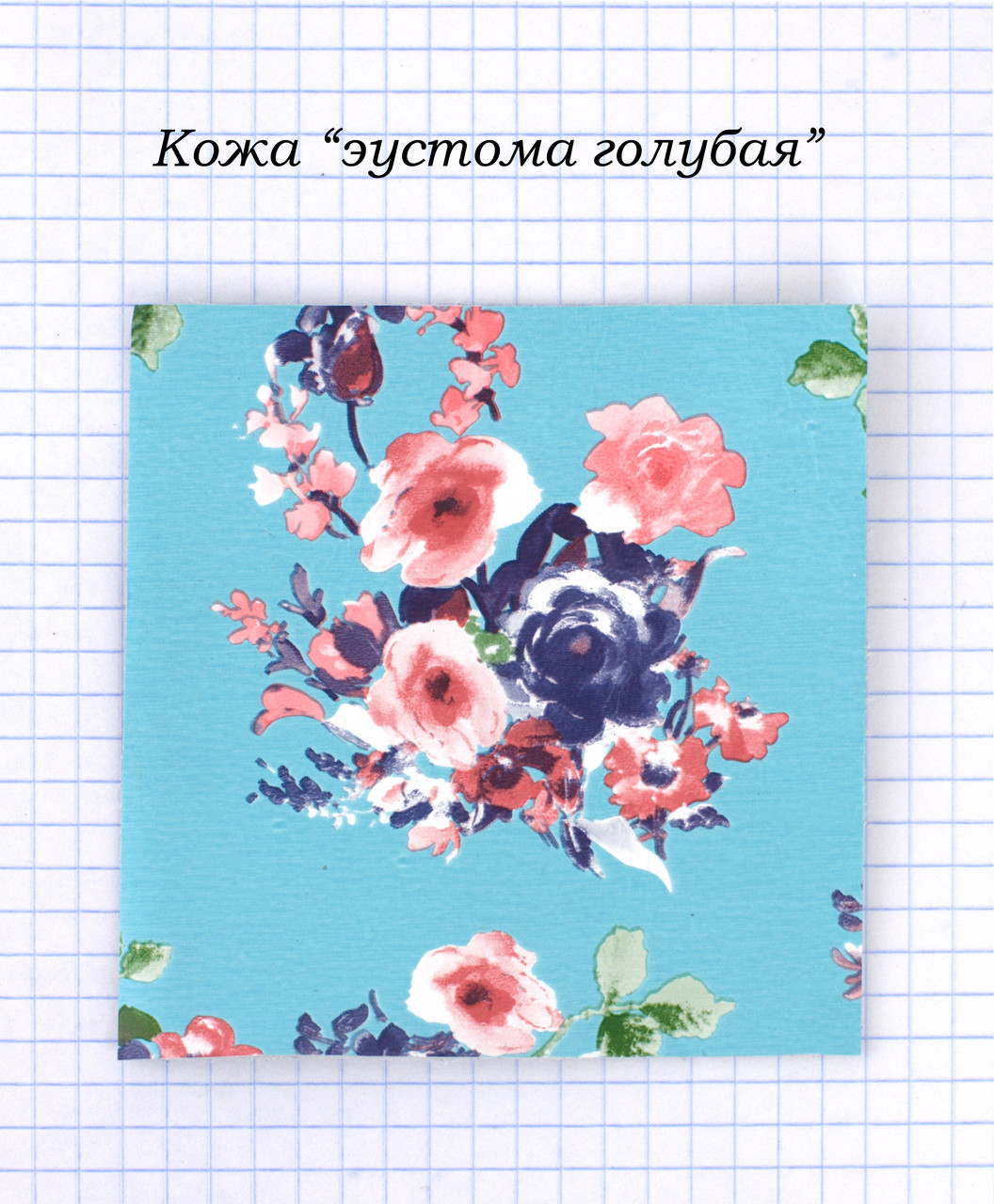 Шкіра "еустома блакитна"