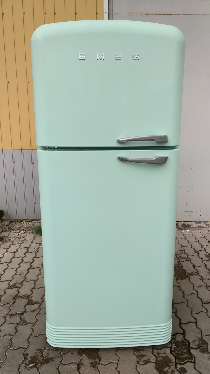 Холодильник Смиг Smeg FAB50LPG No-frost LED 2018 рік м'ятний, фото 1