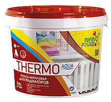 Емаль для радіаторів Thermo Aqua Nano farb 0.8 л