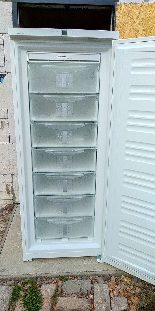 Морозильна камера б/у Лібхер Leberr GNP 3666 NoFrost 356л А+++ 38дБ, фото 1