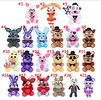 5 ночей с Фредди Плюшевые мягкие игрушки Аниматроники Фнаф fnaf 15см