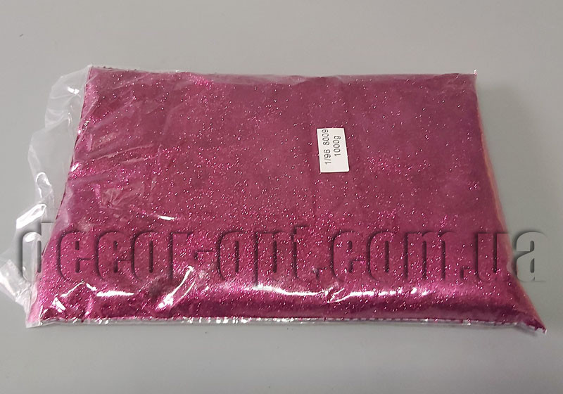 Присипка флориста кольорова малинова 1 кг 1/96 809