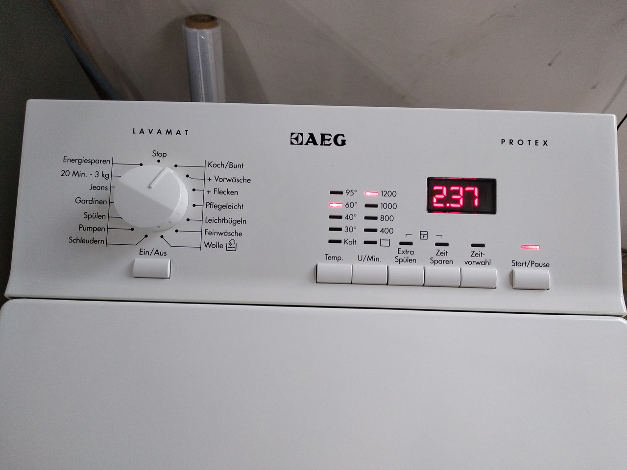 Пральна машина вертикальна на 6кг 1200об АЕГ AEG L 61260 A++ пральна машина стиралка