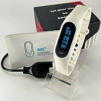 Оригінальний, водонепроникний фітнес-трекер смарт браслет Skmei B15P пульс серцебиття — тиск калорії