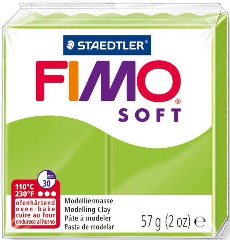 Пластика Soft, Зелене яблуко, 57 г, Fimo