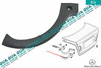 Декоративная накладка петли багажника ( левая ) 2108211389 Mercedes / МЕРСЕДЕС E-CLASS 1995- / Е-КЛАСС
