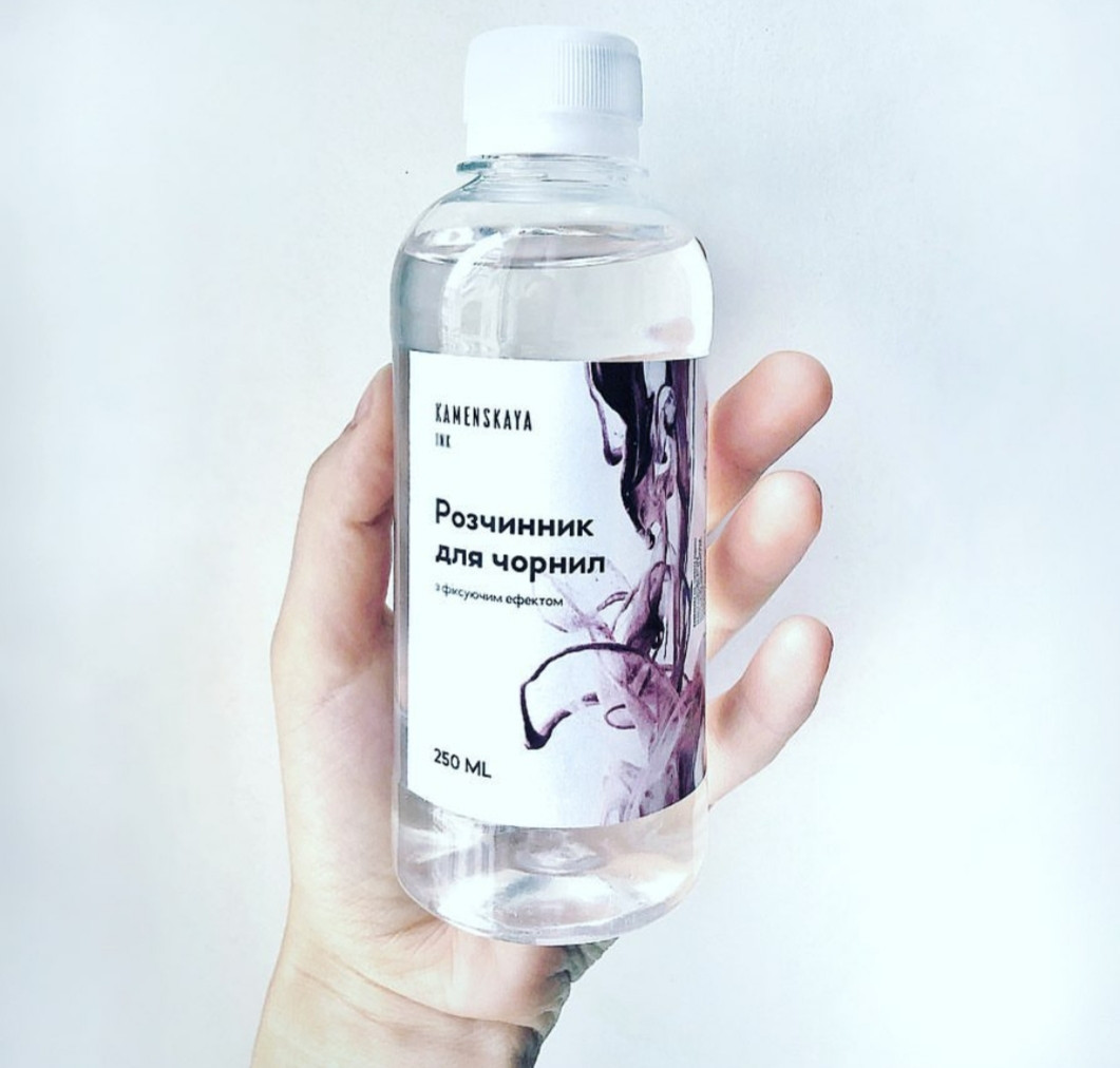 Розріджувач (250 мл) для алкогольних чорнил з фіксуючим ефектом від Kamenskaya ink