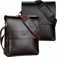 Мужская сумка через плечо Polo Videng Барсетка Сумка-планшет+Подарок