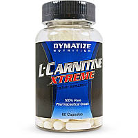 Жироспалювач Dymatize L-Carnitine Xtreme, 60 капсул