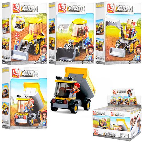 Конструктор Sluban Будтехніка M38-B0377 8 шт/уп, фото 1