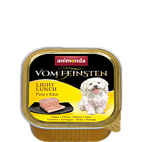 Консерви Animonda Vom Feinsten (Анімонда Вом Фенштейн) для собак «Легкий сніданок» з індичкою та сиром 150 г