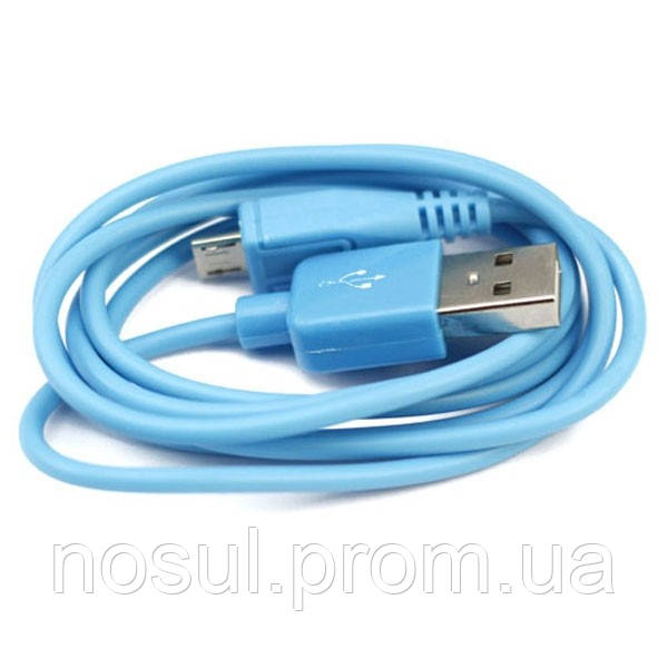 Samsung USB - Micro USB кабель ЦВЕТНОЙ Galaxy S2 S3 Note HTC One X One V Цена указана за 1 шт - фото 5 - id-p11470462