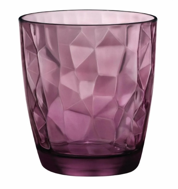 Стакан низький BormioliRocco Diamond Purple 390мл скло (302258 BR)