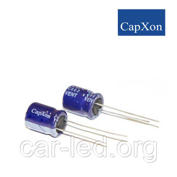 10mkf 200v Электролит GS 10*12 Capxon, 85°C конденсатор електролітичний