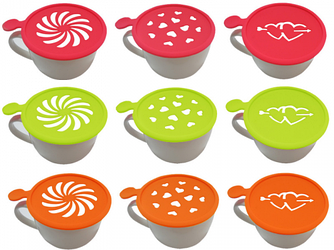 Трафарет для капучино-підставка для чашки