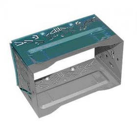 Шахта для 2DIN автомагнітоли металева (4_00258)