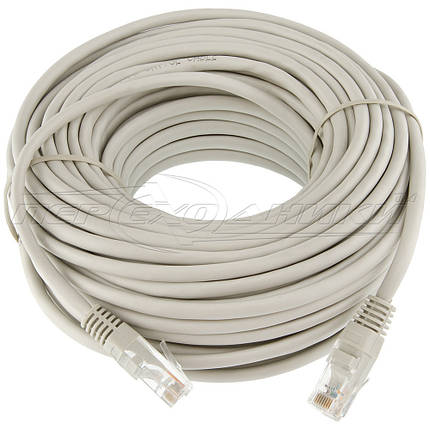 Патч-корд литий CAT5e UTP, RJ45, мідь, 20 м, фото 1