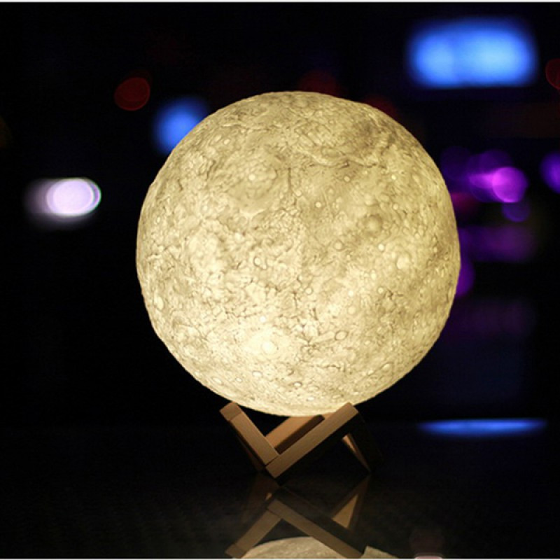 Настільний світильник RIAS 3D Moon Lamp (4_00076), фото 1