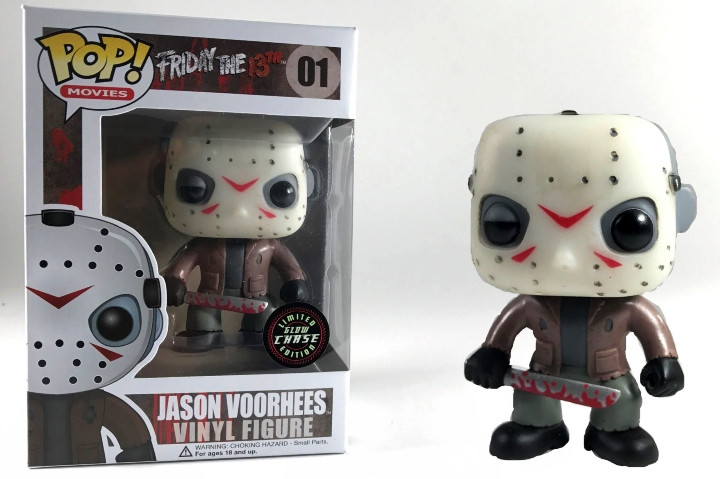 Фігурка Funko Pop Фанко Поп П'ятниця 13 Джейсон Вурхіс (Світиться у темряві) Jason Voorhees 10 см FT JV 01