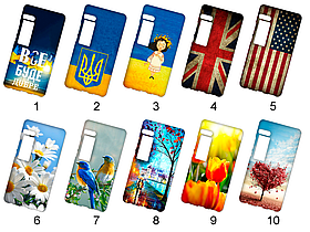 Силіконовий чохол з малюнком для Meizu Pro 7 Plus