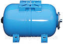 Гідроакумулятор водопостачання 100 л горизонтальний LIDER, фото 4