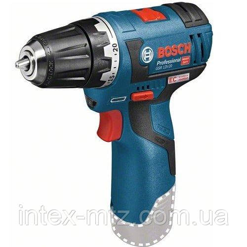 Шуруповерт акумуляторний Bosch GSR 12V-20 без акумулятора