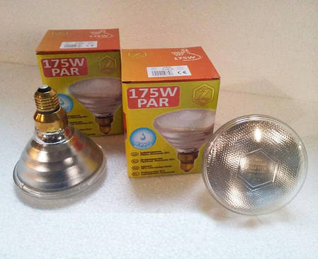 Інфрачервона лампа Zilight PAR38 175 Вт Біла, фото 2