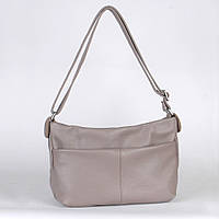 Жіноча шкіряна сумка 46 капучино