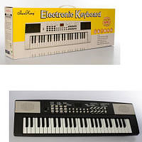 Игровой синтезатор для детей SK4912 49 клавиш 58 см запись демо MP3