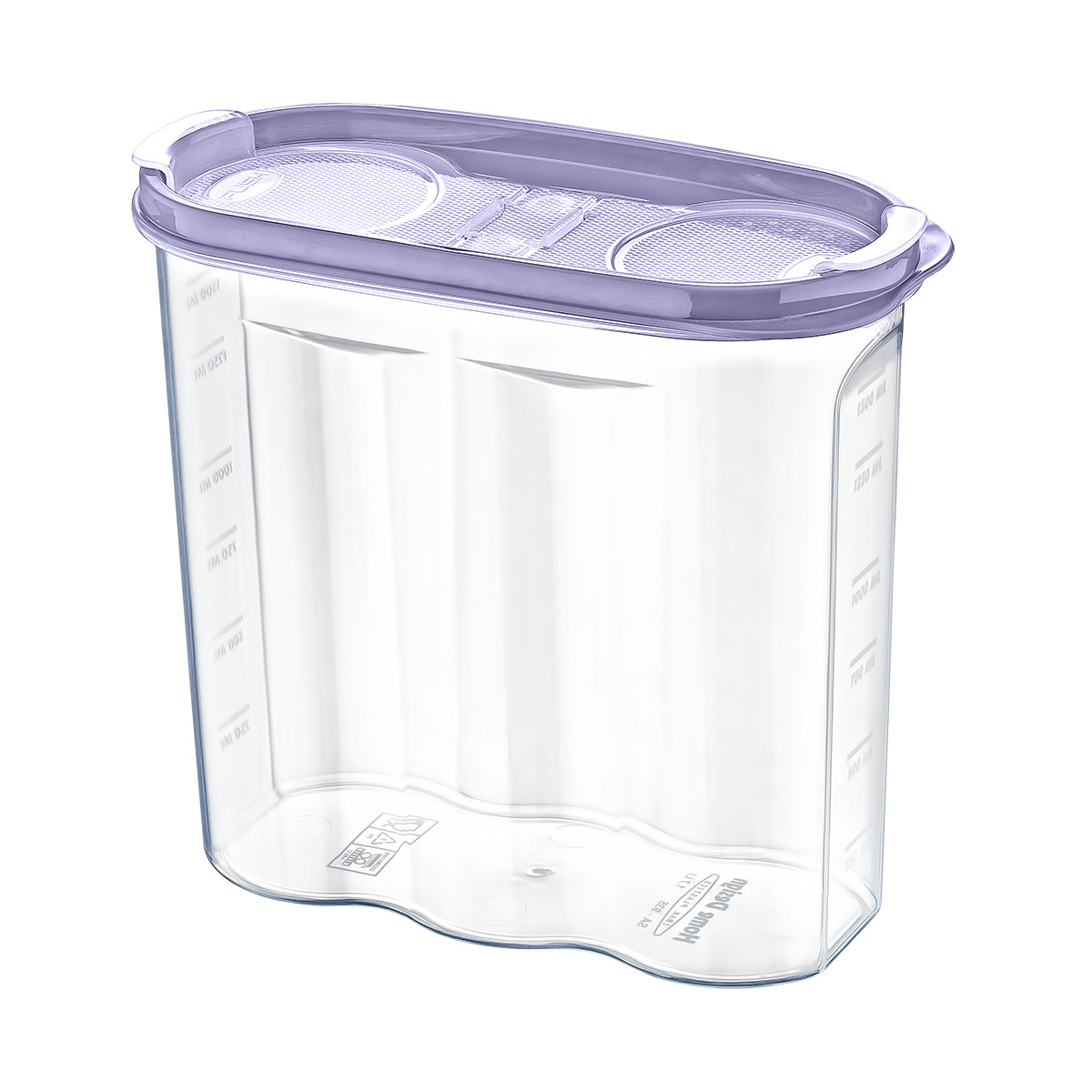 Ємність для сирих продуктів 1,7 лт Irak Plastik (SA-935)