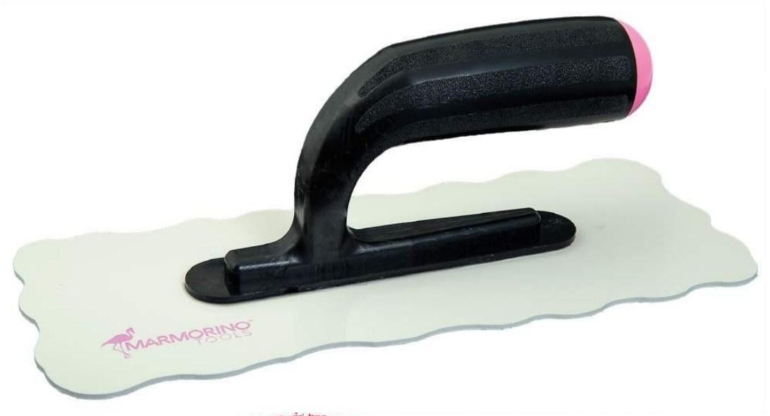 Надгнучка пластикова гладилка BAMBOO (280х115х2мм). Marmorino Tools, фото 1